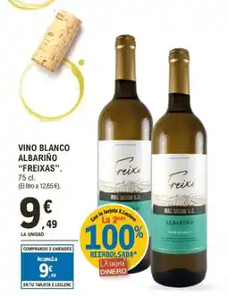 E.Leclerc FREIXAS Vino blanco albariño oferta