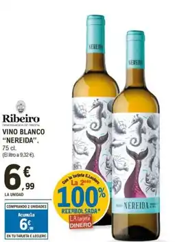 E.Leclerc NEREIDA Vino blanco oferta