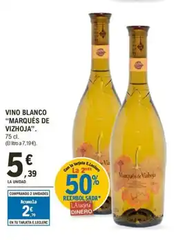 E.Leclerc MARQUÉS DE VIZHOJA Vino blanco oferta