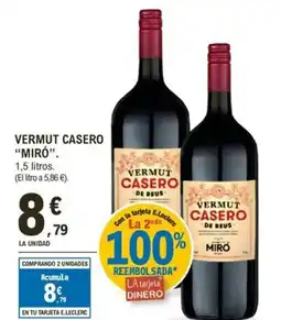 E.Leclerc MIRÓ Vermut casero oferta