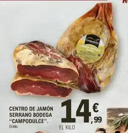 E.Leclerc CAMPODULCE Centro de jamón serrano bodega oferta