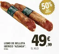 E.Leclerc AZUAGA Lomo de bellota ibérico oferta