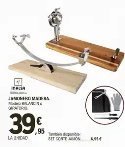 E.Leclerc Jamonero madera oferta
