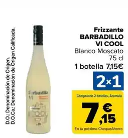 Carrefour BARBADILLO VI COOL Frizzante oferta
