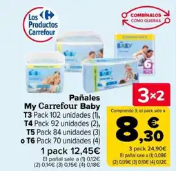 Carrefour Pañales My Carrefour Baby oferta