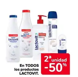 Carrefour LACTOVIT En todos los productos oferta