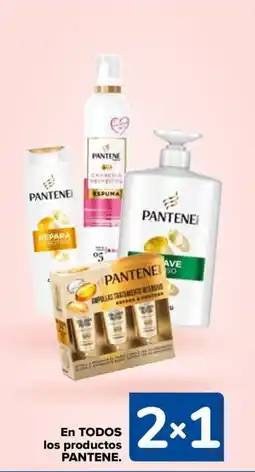 Carrefour PANTENE En todos los productos oferta