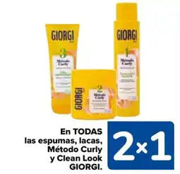 Carrefour GIORGI En todas las espumas, lacas, método curly y clean look oferta