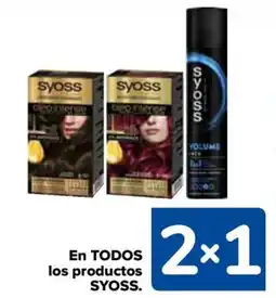 Carrefour SYOSS En todos los productos oferta