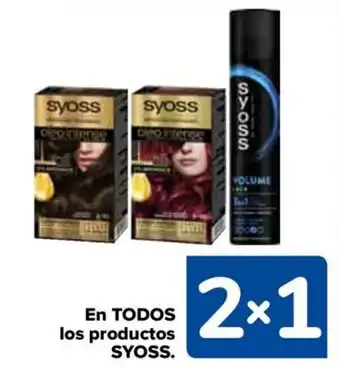 Carrefour SYOSS En todos los productos oferta