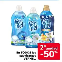 Carrefour VERNEL En todos los suavizantes oferta