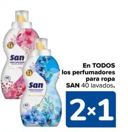 Carrefour SAN En todos los perfumadores para ropa oferta