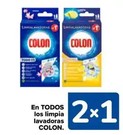 Carrefour COLON En todos los limpia lavadoras oferta