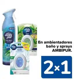 Carrefour AMBIPUR En ambientadores baño y sprays oferta
