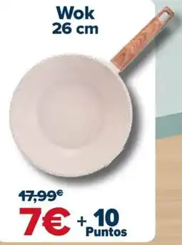 Carrefour Wok 26 cm oferta