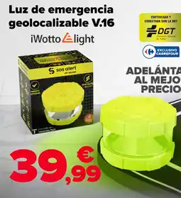 Carrefour Luz de emergencia geolocalizable V.16 oferta