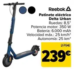 Carrefour REEBOK Patinete eléctrico Delta Urban oferta