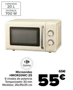 Carrefour Microondas HMOR20WC-25 oferta