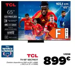 Carrefour TCL TV 65” 65C71KX7 oferta