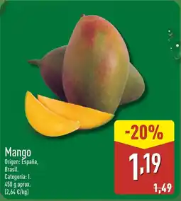 ALDI Mango oferta