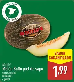 ALDI BOLLO Melón Bollo piel de sapo oferta