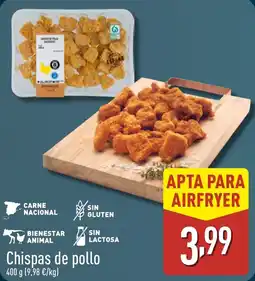 ALDI Chispas de pollo oferta