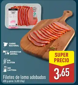 ALDI Filetes de lomo adobados oferta