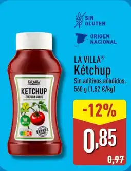 ALDI LA VILLA Kétchup oferta