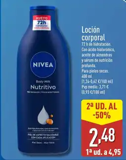 ALDI NIVEA Loción corporal oferta