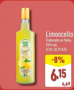 ALDI Limoncello oferta