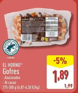 ALDI EL HORNO Gofres oferta
