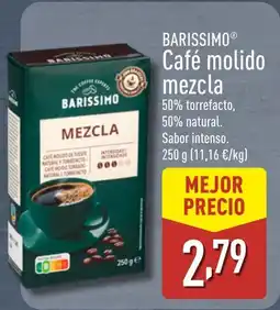 ALDI BARISSIMO Café molido mezcla oferta