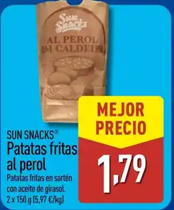 ALDI SUN SNACKS Patatas fritas al perol oferta