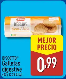 ALDI BISCOTTO Galletas digestive oferta