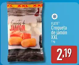 ALDI FLETE Croqueta de jamón XXL oferta