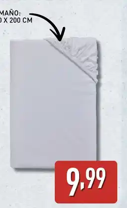 ALDI NOVITESSE Sábana bajera 160 x 200 cm oferta
