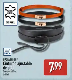 ALDI UP2FASHION Cinturón ajustable de piel oferta