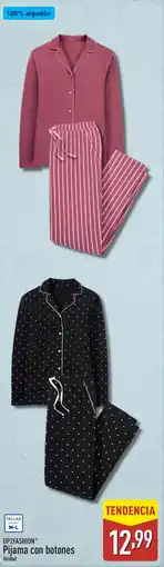 ALDI UP2FASHION Pijama con botones oferta
