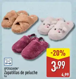 ALDI UP2FASHION Zapatillas de peluche oferta