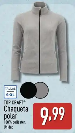 ALDI TOP CRAFT Chaqueta polar oferta