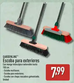 ALDI GARDENLINE Escoba para exteriores oferta