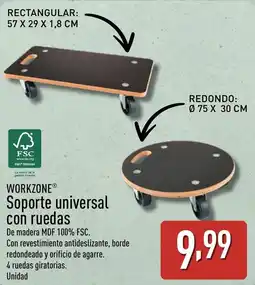 ALDI WORKZONE Soporte universal con ruedas oferta