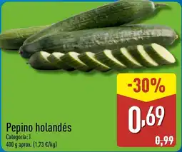 ALDI Pepino holandés oferta