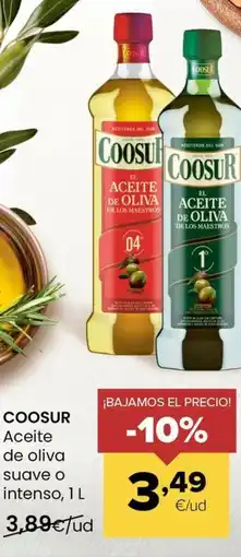 Autoservicios Familia COOSUR Aceite de oliva suave o intenso oferta