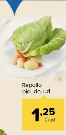 Autoservicios Familia Repollo picudo oferta