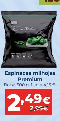 La Sirena Espinacas milhojas Premium oferta