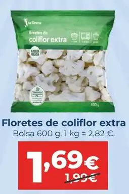 La Sirena Floretes de coliflor extra oferta