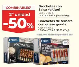 La Sirena Brochetas con Salsa Yakitori oferta