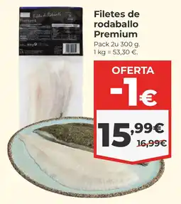 La Sirena Filetes de rodaballo Premium oferta