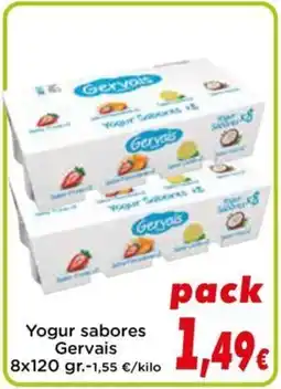 Proxi GERVAIS Yogur sabores oferta
